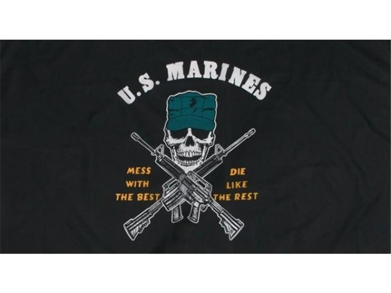 Flag U.S. MARINE pirat