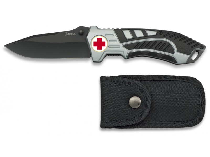 Pocket knife ALBAINOX black-grey MEDIC