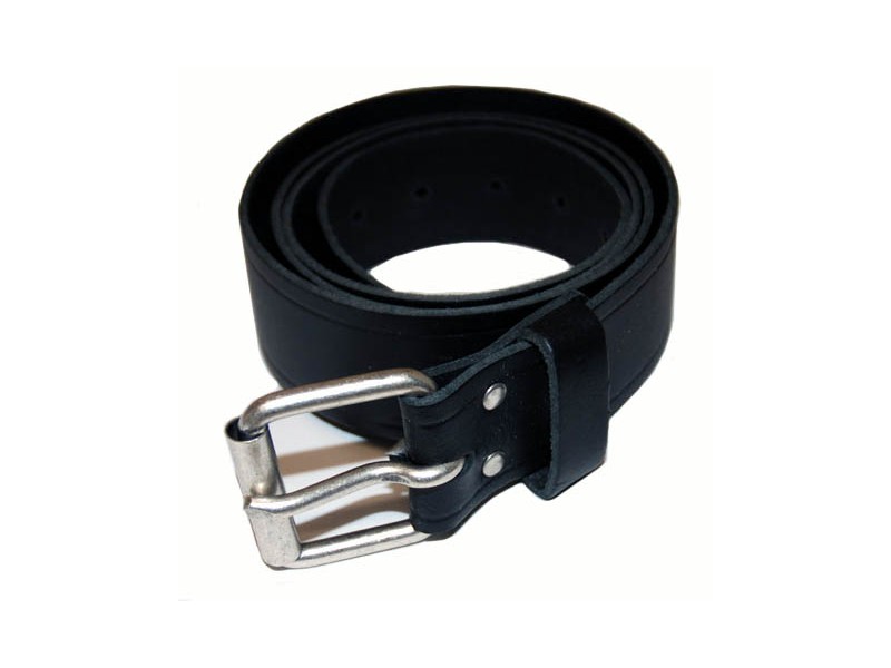 LEATHER BELT WITH BUCKLE