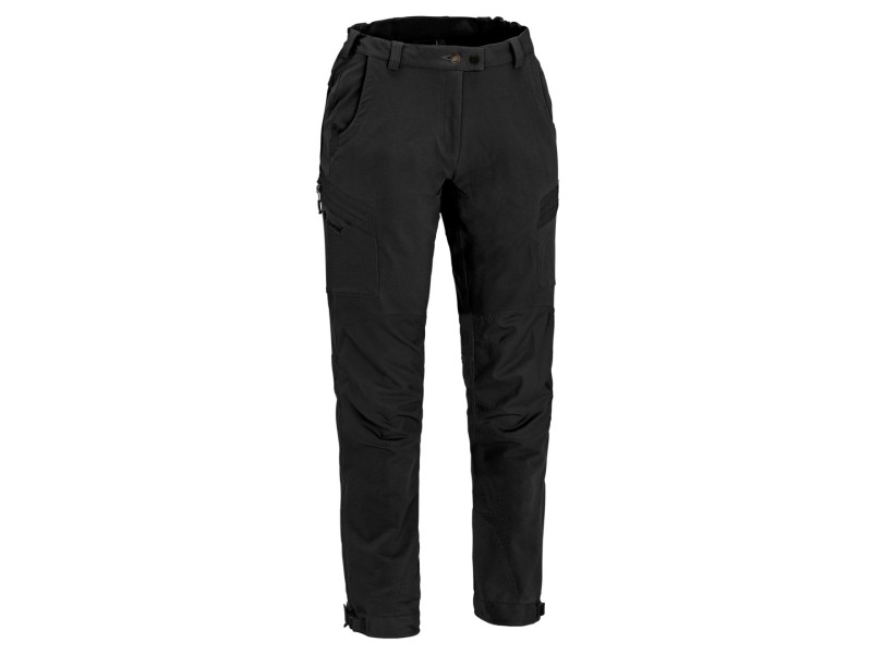 Ženske pohodne hlače PINEWOOD Wildmark stretch - črne