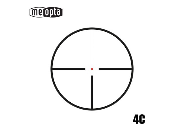 Riflescope MEOPTA Optika6 2,5-15x44 RD SFP 4C