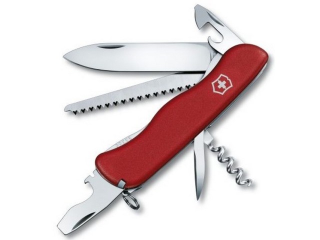 Victorinox Forester One hand red / black pocket knife