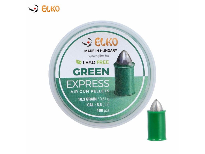 Diabole ELKO Green Express 5,5 mm - 100 kos