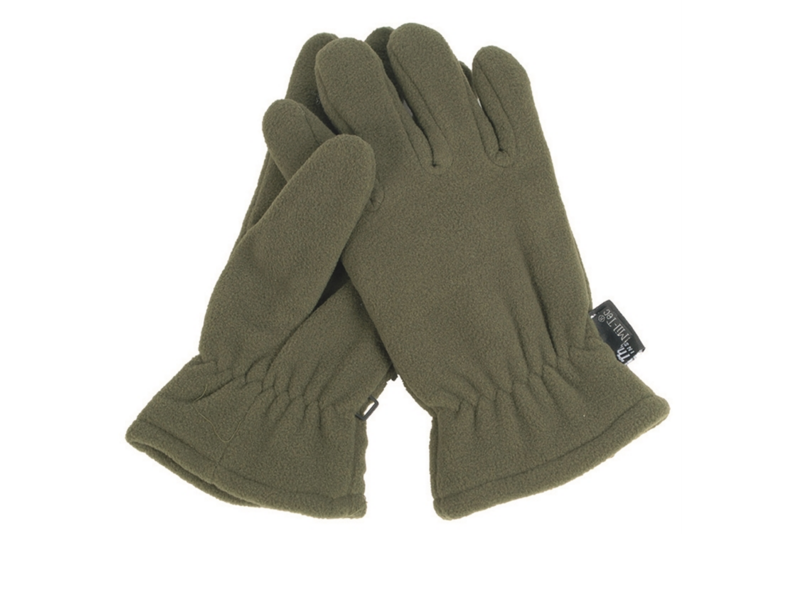 Thinsulate gloves velor green