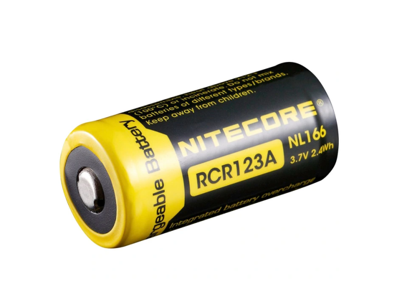 Polnilna baterija NITECORE CR123A 650 mAh