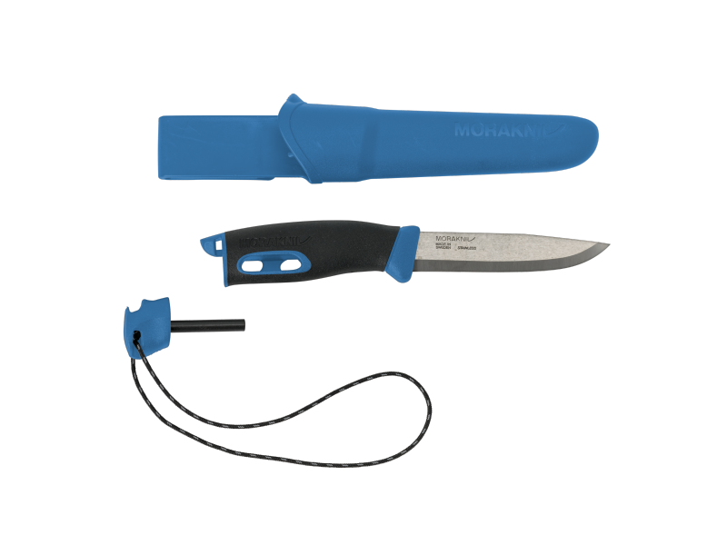 Nož s kresilom MORAKNIV Spark - moder