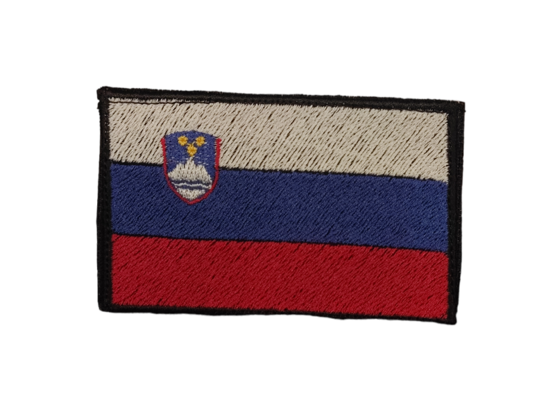 Flag patch SLOVENIA with velcro