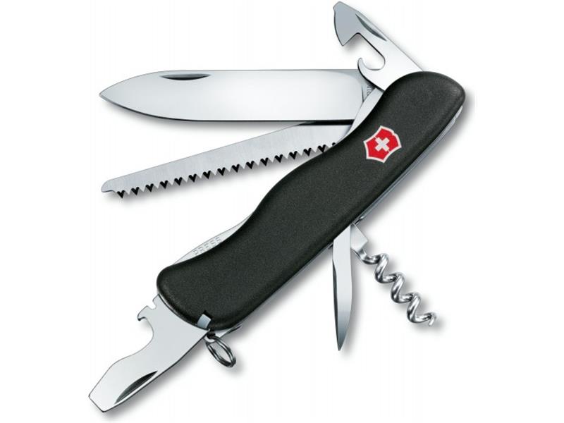 Coltello tascabile Victorinox Forester nero