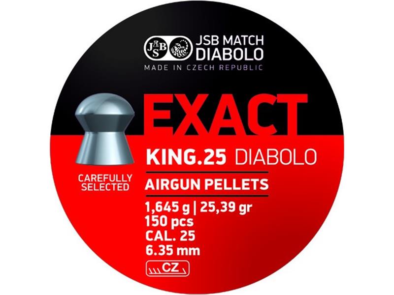 Diabolo 6,35 JSB Exact king .25