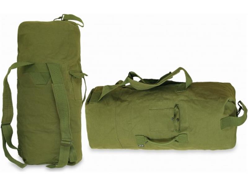 Military Round Bag with Shoulder Straps - SEESACK