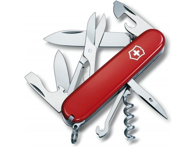 Žepni nož Victorinox Climber rdeč