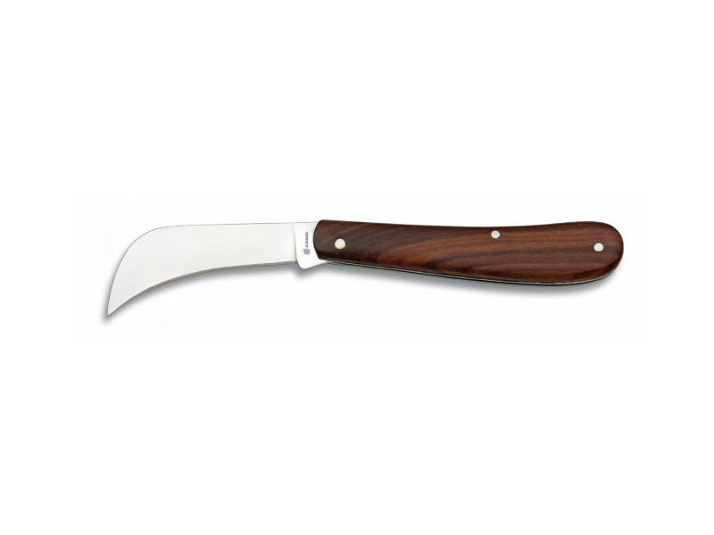 Albainox Mushroom and Harvest Folding Knife - Wood