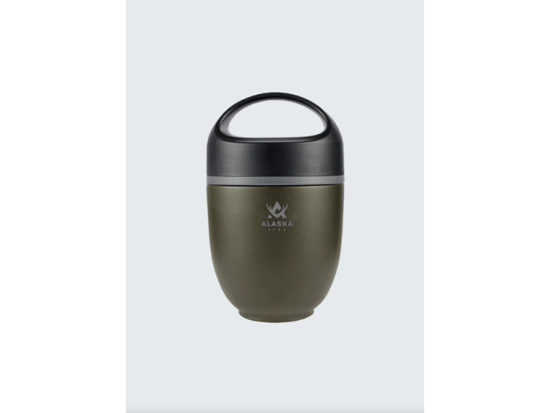 ALASKA 1795 Food Thermos 0.82 l - green