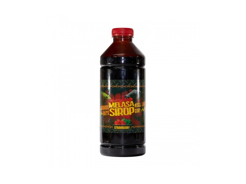 MELASA Strawberry Liquid (Jagoda) 1L - 1000 ml