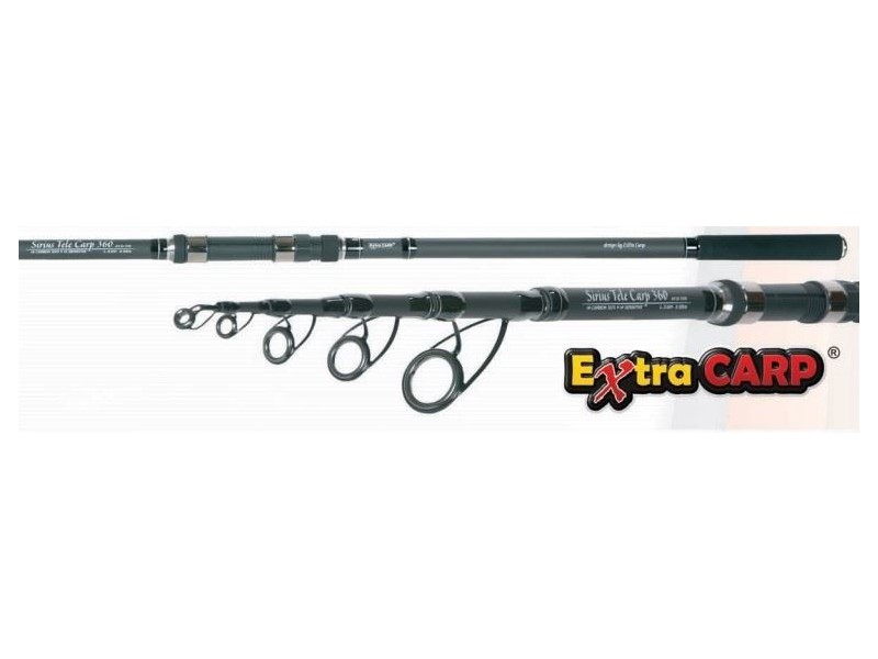 Rib. palica EXTRA CARP Sirius tele carp - 360cm/3,5 lb