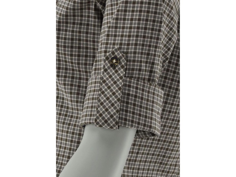 Camicia da donna ORBIS a quadri verdi Jelen