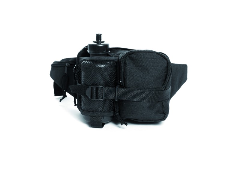 Gürteltasche + Flasche schwarz
