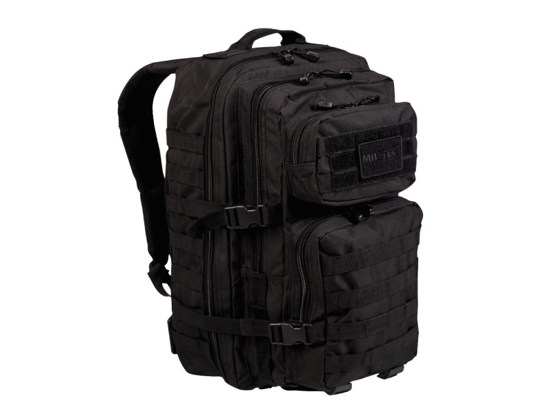 Militärischer Rucksack Assault large schwarz