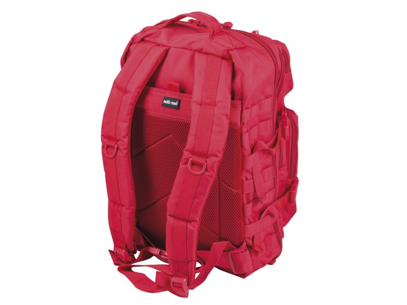 Zaino militare Assault grande rosso segnale