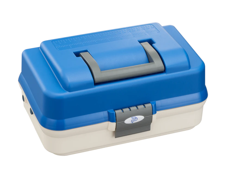 Valigia per attrezzatura da pesca 143 blu/bianco