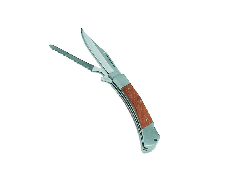 Folding knife MIL-TEC blade and saw