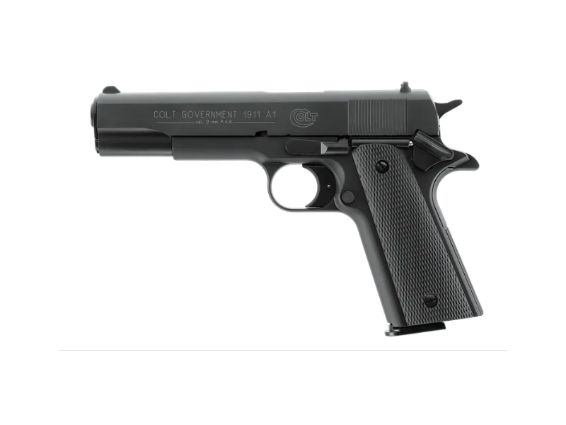 Pistola segnaletica UMAREX Colt Government 1911 A1 Nera - 9 mm P.A.K.