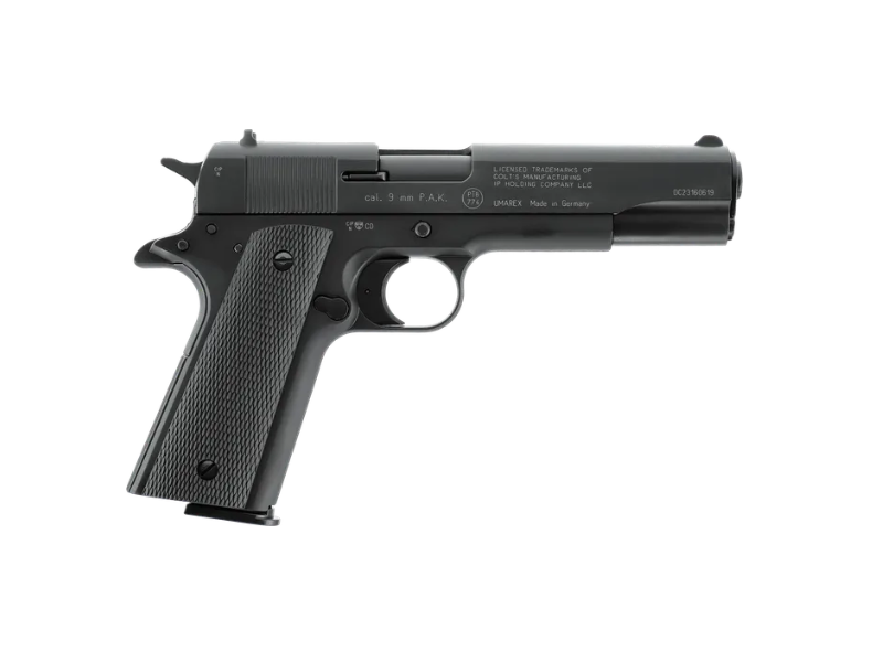 Pistola segnaletica UMAREX Colt Government 1911 A1 Nera - 9 mm P.A.K.