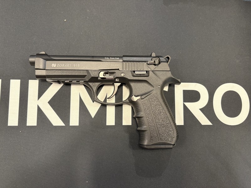 ZORAKI 918 Signal Pistol - 9mm P.A.K. - black