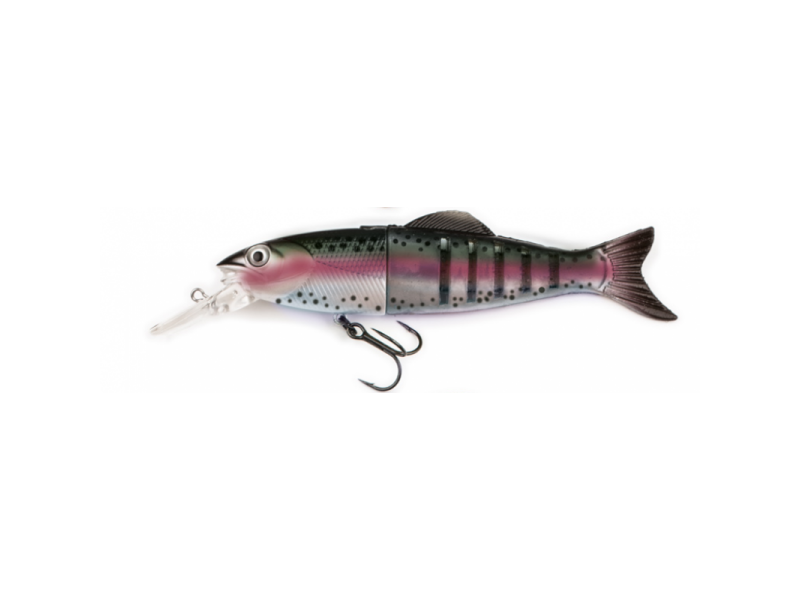 Minnow BEHR Trendex Hybrid SX 12 cm - grigio/viola/bianco