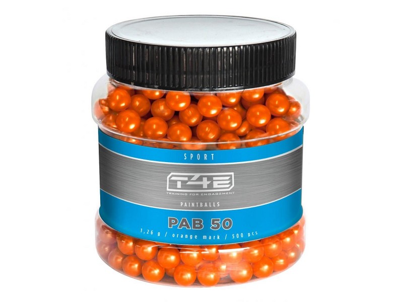 Markierkugeln cal.50 (Farbe) - 500 Stück ORANGE