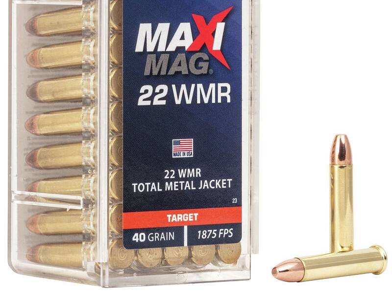 Naboj CCI MaxiMAG TMJ Target 22 WMR - (40gr/2,59g)