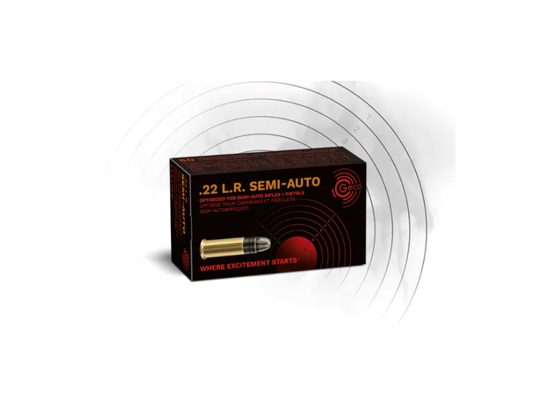 Naboj GECO 22LR Semi Auto - 2,6g/40gr