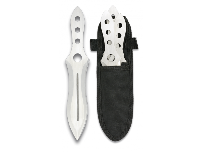 Set metalnih nožev ALBAINOX Total - 3 kosi