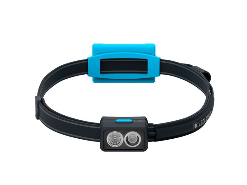 Naglavna svetilka LED LENSER Neo 3 - modra
