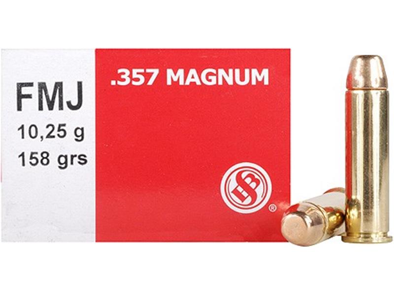 Naboj S&B 357 mag. FMJ