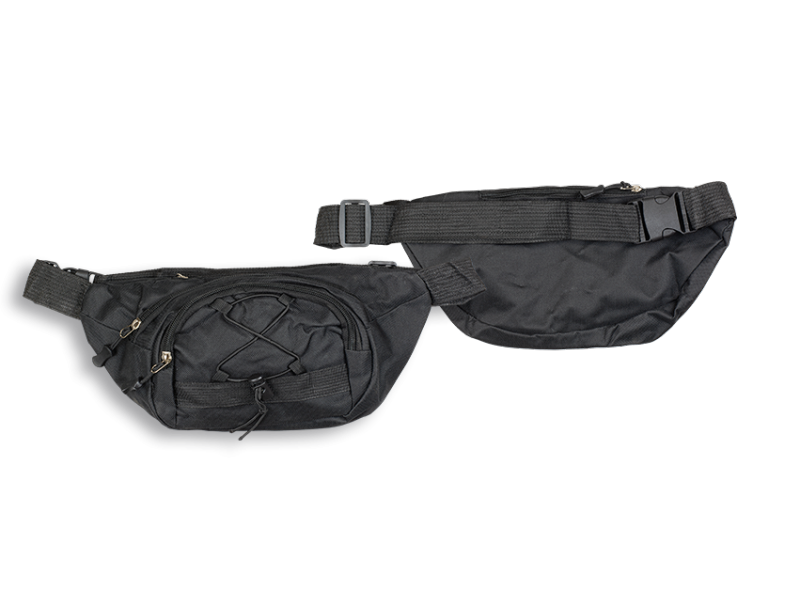 Torbica za okoli pasu BARBARIC Tactical črna