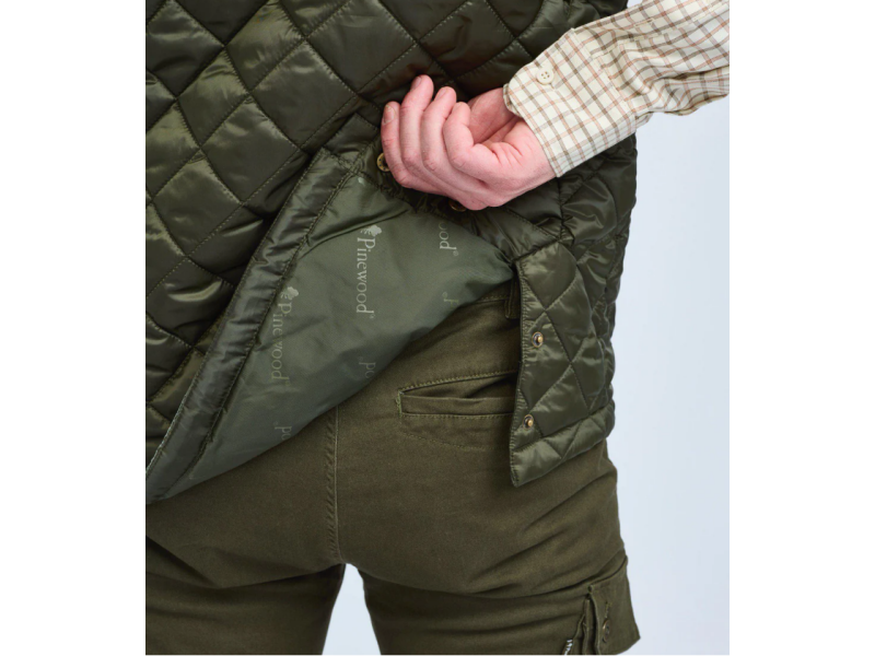 Brezrokavnik PINEWOOD Nydala Classic Vest - zelen