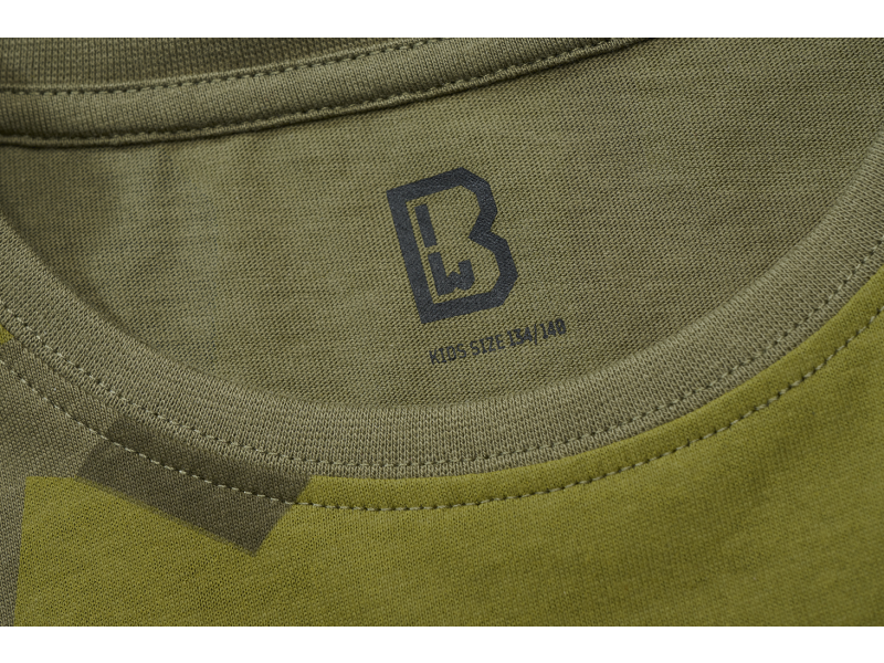 Majica otroška kratki rokav BRANDIT Swedish camo