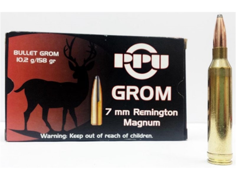 Naboj PPU 7 Rem Mag GROM - 10,2g/158gr