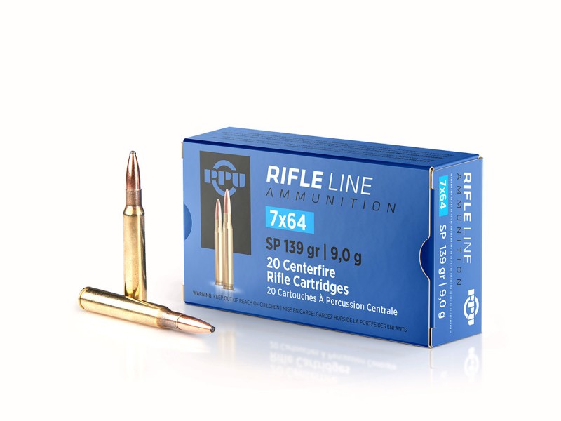 Naboj PPU 7x64 SP - 9,0g/139gr
