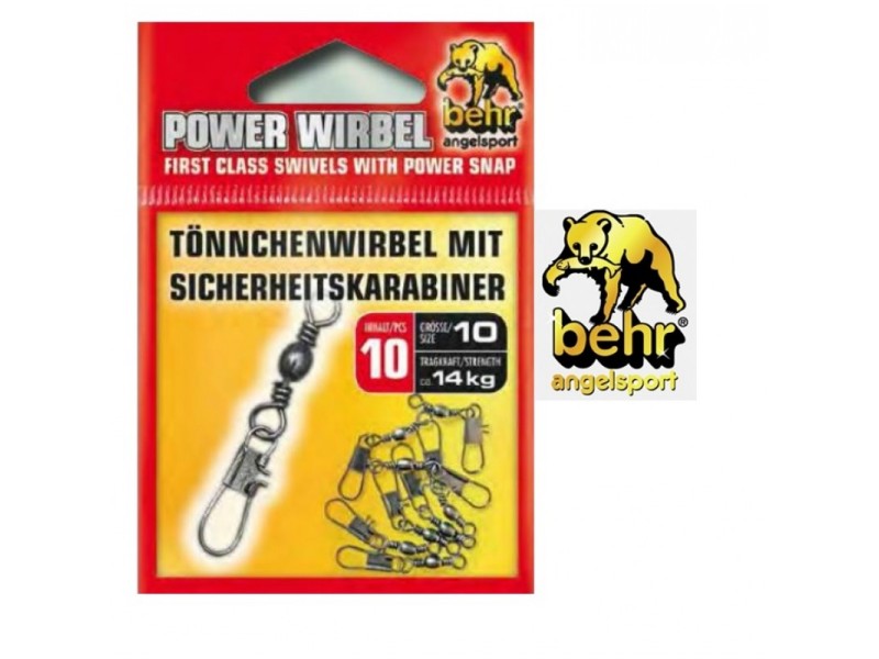 Vrtilica s karabinom BEHR Sicher #06-14