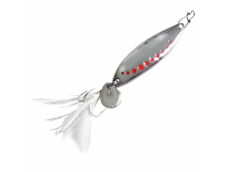 Cucchiaio BEHR Silver Wave Punti Rossi - 5,5cm/20g