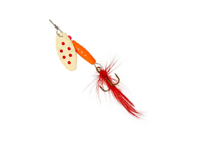 Blestivka WIZARD Spinner Lure Orange Pike - 4,9g