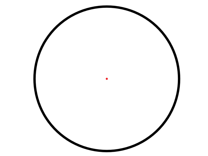 Optička točka HAWKE Vantage 1X25 9-11 mm