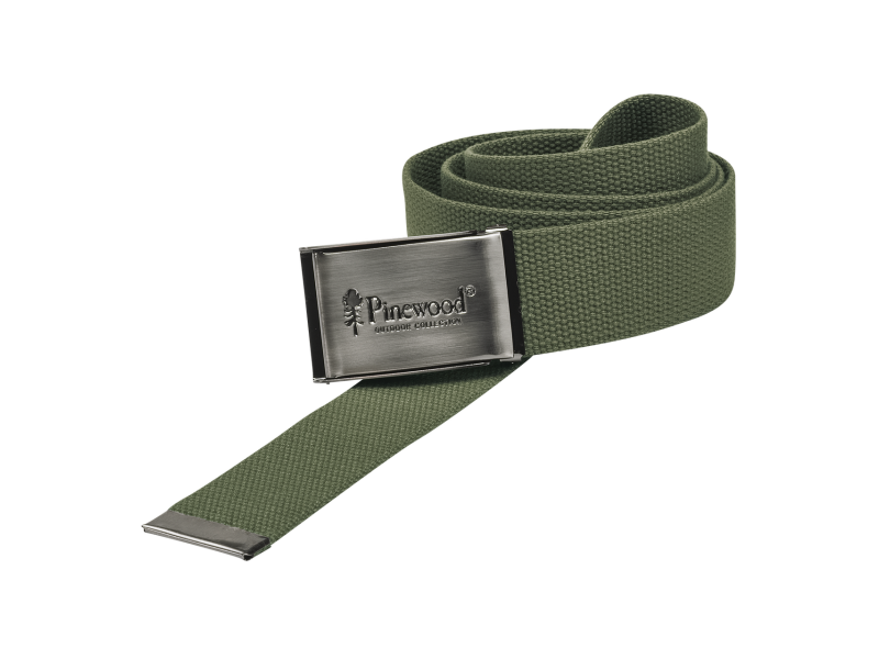 Remen za hlače PINEWOOD Canavas - zelen