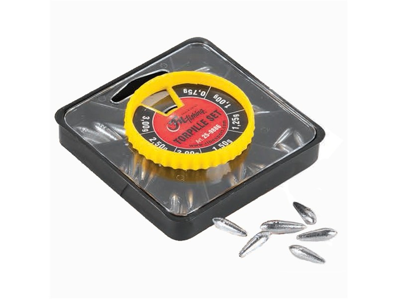 Svinec v škatli FIL FISHING Torpille set