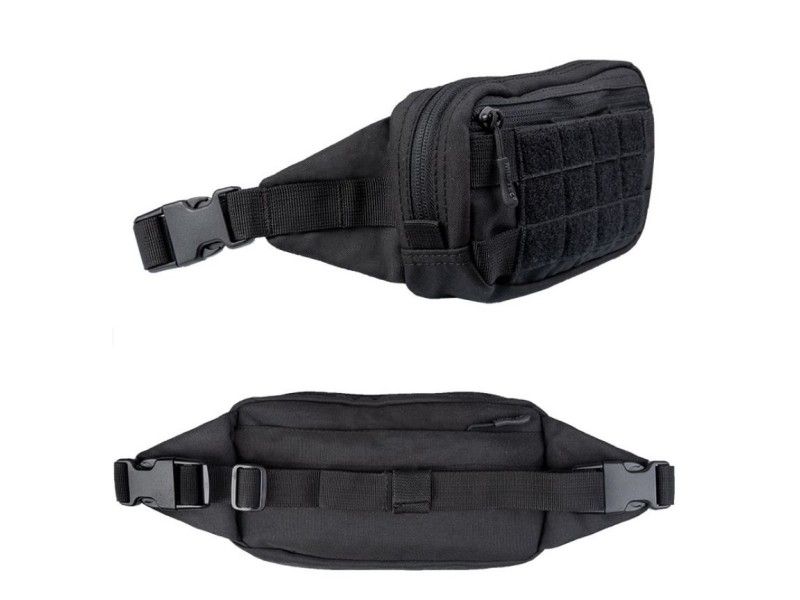 MILTEC Funny pack MOLLE waist bag - black