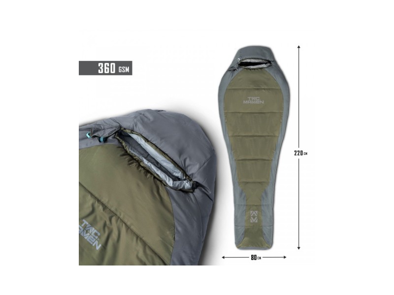 Spalna vreča TAC MAVEN Mummy - črna