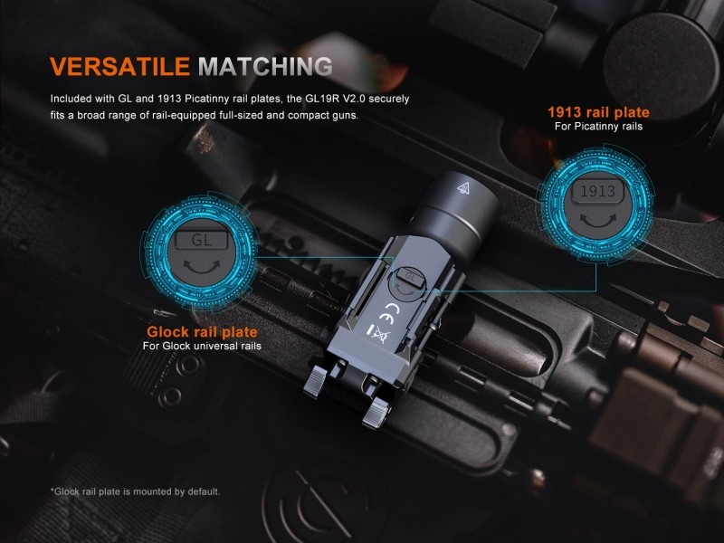 Rechargeable Tactical Flashlight FENIX GL19R V2.0