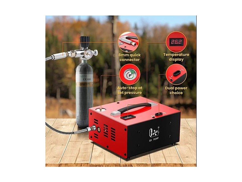 Kompresor GX GX-E-CS1-E 300bar/4350psi 250W